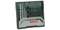 Bosch Accessories Mini-X-Line Mixed set, 15-delig, 5 steen-, 5 metaal-, 5 houtboren - thumbnail