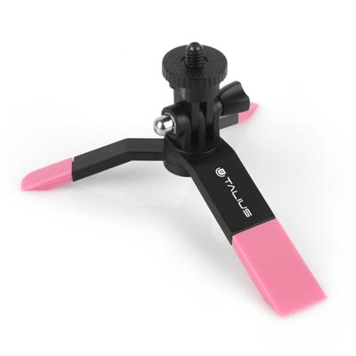 Talius Tal-Tri01 Selfie-statief, Bluetooth, universele stick, zwart, roze, universeel, 5,6 cm, 8 cm