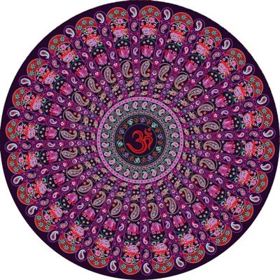 Strandlaken Ohm Mandala