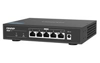 QNAP QSW-1105-5T netwerk-switch Unmanaged Gigabit Ethernet (10/100/1000) Zwart - thumbnail