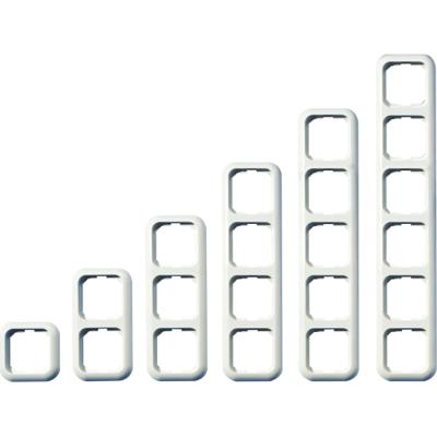 Opus Basic afdekraam 5-voudig wit