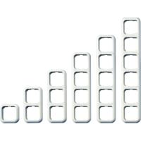 Opus Basic afdekraam 5-voudig wit - thumbnail