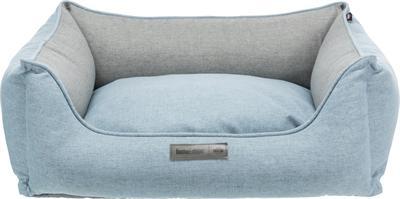 TRIXIE HONDENMAND LONA HOEKIG LICHTBLAUW/GRIJS 80X60X27 CM