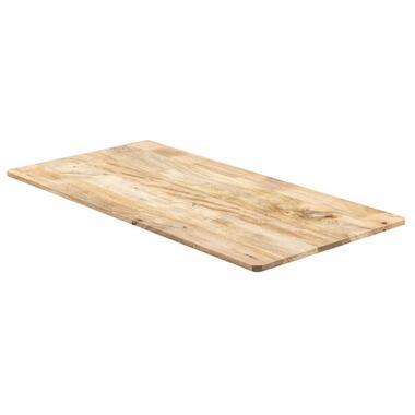 Bureaublad zit/sta bureau Homeworx - mangohout - 160x80 cm