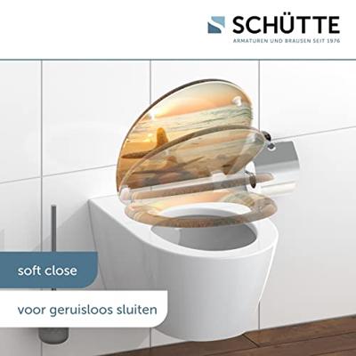 Schutte Duroplast WC-bril SEA STAR met soft-close en quick-release
82373 Schutte Duroplast WC-bril SEA STAR met soft-close en quick-release
82373