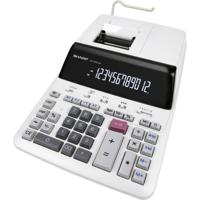 Sharp Tischrechner druckend CS-2635 LW 12 Stellen, schwarz/rot Druck Bureaurekenmachine Zwart, Wit (b x h x d) 222 x 78 x 335 mm - thumbnail