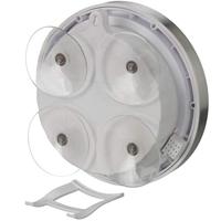 BRESSER MyTime Thermo-/Hygro Badkamerklok - grijs - thumbnail