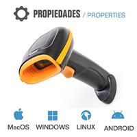 Barcodelezer iggual L2DBT 300 scan/s LED Bluetooth Zwart - thumbnail