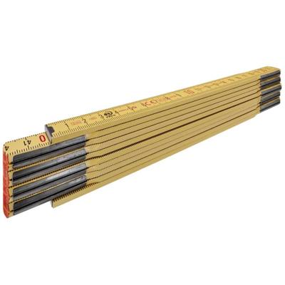 Stabila Duimstok hout 2-M Type 607 lichtgeel - 01104 Stabila Duimstok hout 2-M Type 607 lichtgeel - 01104