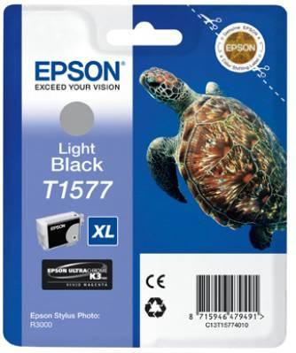 Epson T1577 licht zwart
