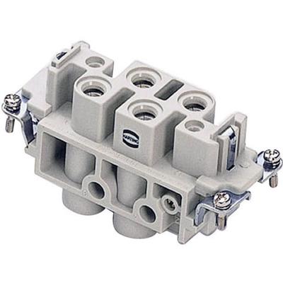 HARTING 09380062711 Businzetstuk Han® Com 4 + PE Schroeven 1 stuk(s) Piece