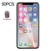 50 stuks non-Full matte Frosted gehard glas film voor iPhone X/XS/XI (2019) geen retail pakket - thumbnail