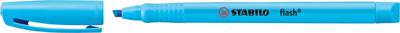 Fluoriscerende Markeerstift Stabilo Flash Blauw 10 Stuks