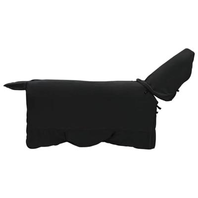 VidaXL Paardendeken zwart polyester VidaXL Paardendeken zwart polyester