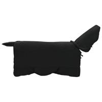 VidaXL Paardendeken zwart polyester - thumbnail
