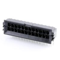 Molex 438100011 Male behuizing (board) Totaal aantal polen: 24 Inhoud: 1 stuk(s) Tray - thumbnail