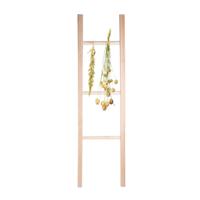Esschert Design Houten Droogladder van Berkenhout - thumbnail