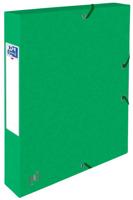Elastobox oxford top file+ a4 40mm groen | 9 stuks - thumbnail