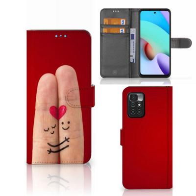 Xiaomi Redmi 10 | Wallet Case | met Pasjes | Liefde - Origineel Romantisch Cadeau Xiaomi Redmi 10 | Wallet Case | met Pasjes | Liefde - Origineel Romantisch Cadeau