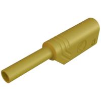 SKS Hirschmann MST S WS 30 Au Laboratoriumstekker Stekker, recht Stift-Ø: 2 mm Geel 1 stuk(s) - thumbnail