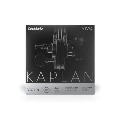 D&apos;Addario Kaplan Vivo KV310 4/4 Medium vioolsnaren set