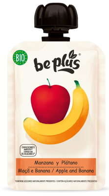 Be Plus Knijpfruit Apple & Banana
