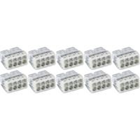 WAGO Lasklem 8-polig Wit 0.5-2.5mm² - 10 Stuks - KEMA Keurmerk - thumbnail