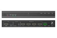 Digitus DS-55358 HDMI-extender HDMI, HDMI-ingang, USB-C Via signaalkabel 10 m - thumbnail