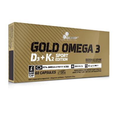Gold Omega 3 D3+K2 60caps Gold Omega 3 D3+K2 60caps