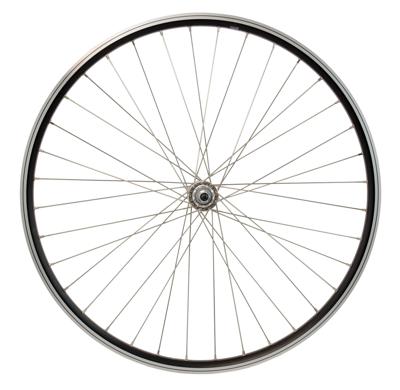 CORDO Voorwiel 26" 19-559 Vaste As RVS Spaken Zwart