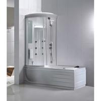 Wiesbaden Ritual baddouchecombinatie links 170x85x220 cm, wit - thumbnail