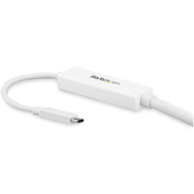 .com USB C naar DisplayPort kabel - 3m - wit - 4K 60Hz - Thunderbolt 3 compatibel - USB C kabel - USB C video adapter .com USB C naar DisplayPort kabel - 3m - wit - 4K 60Hz - Thunderbolt 3 compatibel - USB C kabel - USB C video adapter