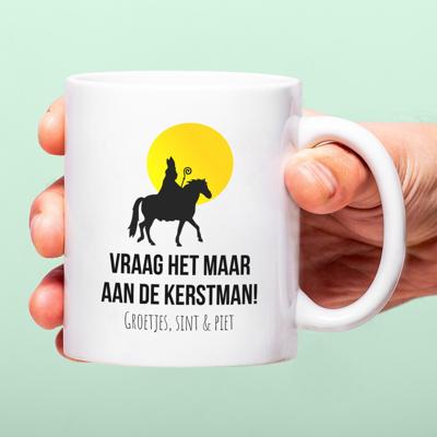 Mok Vraag Het Maar Aan De Kerstman Mok Vraag Het Maar Aan De Kerstman
