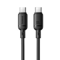 Kabel USB-C naar USB-C Baseus P10377704113-00 Zwart 1 m - thumbnail