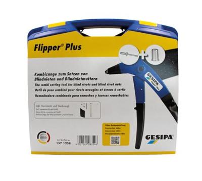 Gesipa Combizetijzer | lengte 217 mm | werkbereik 2,4-5 mm | met openingsveer | 1 stuk - 1571258 1571258 Gesipa Combizetijzer | lengte 217 mm | werkbereik 2,4-5 mm | met openingsveer | 1 stuk - 1571258 1571258