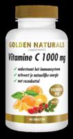 Golden Naturals Vitamine C 1000mg met rozenbottel Tabletten - thumbnail