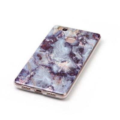 Huawei P9 Lite Bruin graniet marmer patroon beschermend zacht TPU Back Cover Hoesje Huawei P9 Lite Bruin graniet marmer patroon beschermend zacht TPU Back Cover Hoesje