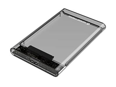 Conceptronic DANTE03T behuizing voor opslagstations HDD-/SSD-behuizing Transparant 2.5 Conceptronic DANTE03T behuizing voor opslagstations HDD-/SSD-behuizing Transparant 2.5