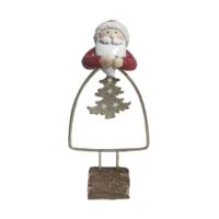 Kerstversiering DKD Home Decor Hars (9 x 4,5 x 19,5 cm) (6 Stuks) - thumbnail