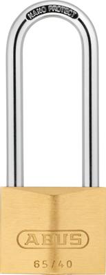 ABUS cilinder hangslot - 65/40HB63 - hoge beugel 63mm - gelijksluitend op nr. KA0406