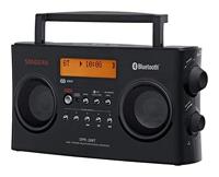 Sangean DPR-26 BT Transistorradio DAB+, VHF (FM) AUX, Bluetooth Acculaadfunctie Zwart - thumbnail