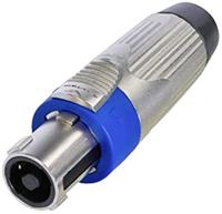 Neutrik NLT4FXX Stekker Zilver, Blauw 1 stuk(s) - thumbnail