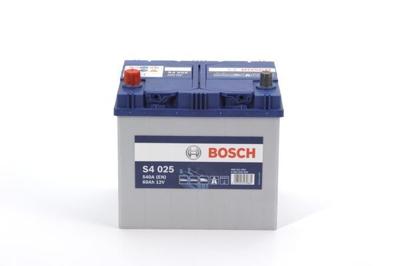 Bosch auto accu S4025 - 60Ah - 540A - voor voertuigen zonder start-stopsysteem S4025 Bosch auto accu S4025 - 60Ah - 540A - voor voertuigen zonder start-stopsysteem S4025
