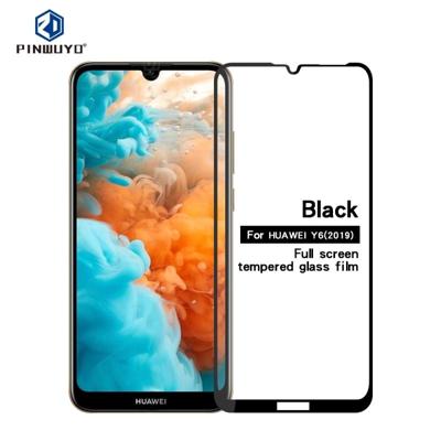 PINWUYO 9u 2.5 D volledige lijm gehard glas film voor HUAWEI Honor8A/Y6 PRO 2019/Y6 2019 PINWUYO 9u 2.5 D volledige lijm gehard glas film voor HUAWEI Honor8A/Y6 PRO 2019/Y6 2019