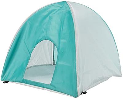 Trixie knaagdierhuis wigwam nylon turquoise