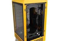 Thermaltake The Tower 200 Mini-tower Gaming-behuizing Geel 2 voorgeïnstalleerde ventilators - thumbnail