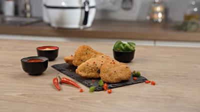 Tefal FZ7600 ActiFry Genius Heteluchtfriteuse 1350W 1.2L Zwart/RVS - thumbnail