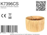 Steinhauer Lampenkap Zeegras Ø 30 cm E27 beige - thumbnail