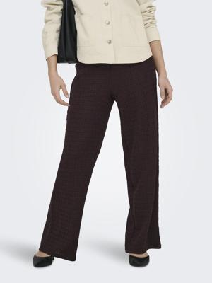 Only Onlilse Pant Structure Jrs Noos Broek Deep Mahogany