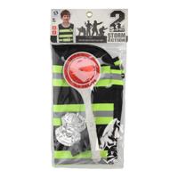 Politieset met Stopbord & Fluit, 3dlg. - thumbnail